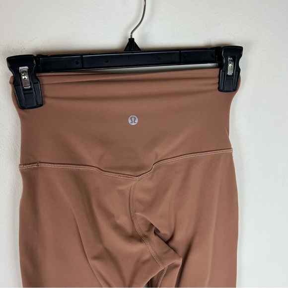 Lululemon Align High Rise Leggings Size 2 Dusty Clay Excellent Condition - Picture 6 of 7